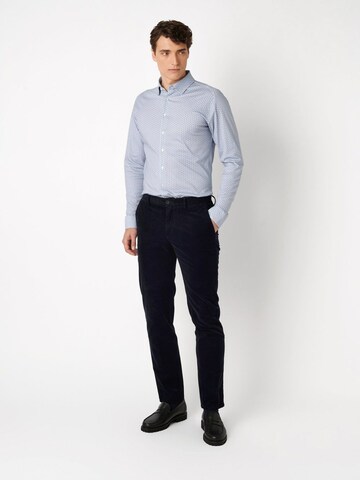 Coupe slim Chemise business DESOTO en bleu