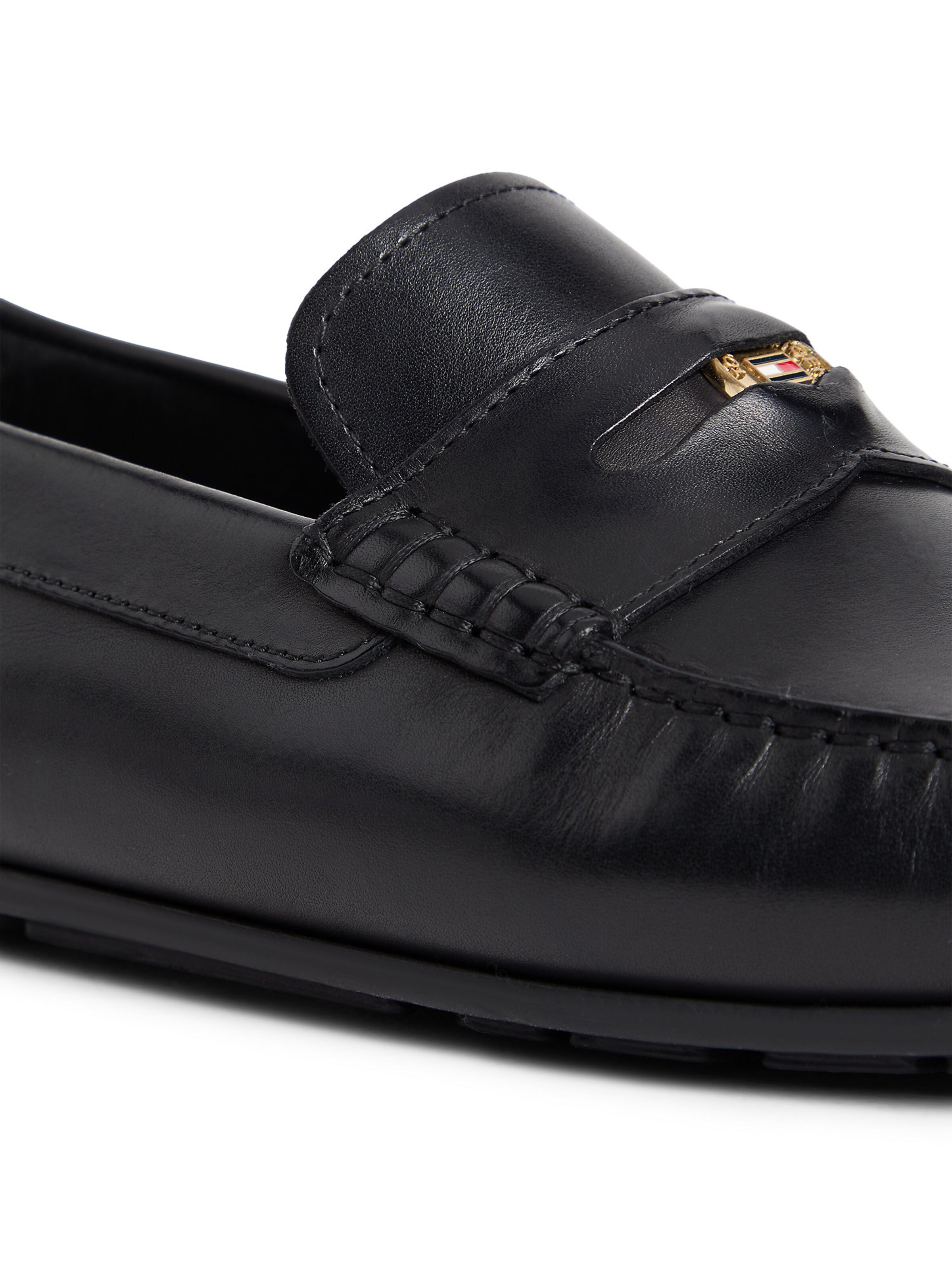 TOMMY HILFIGER Moccasin in Black