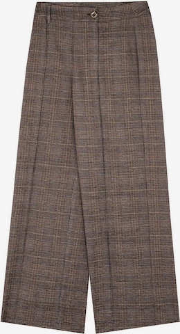 Scalpers Wide leg Pants in Brown: front