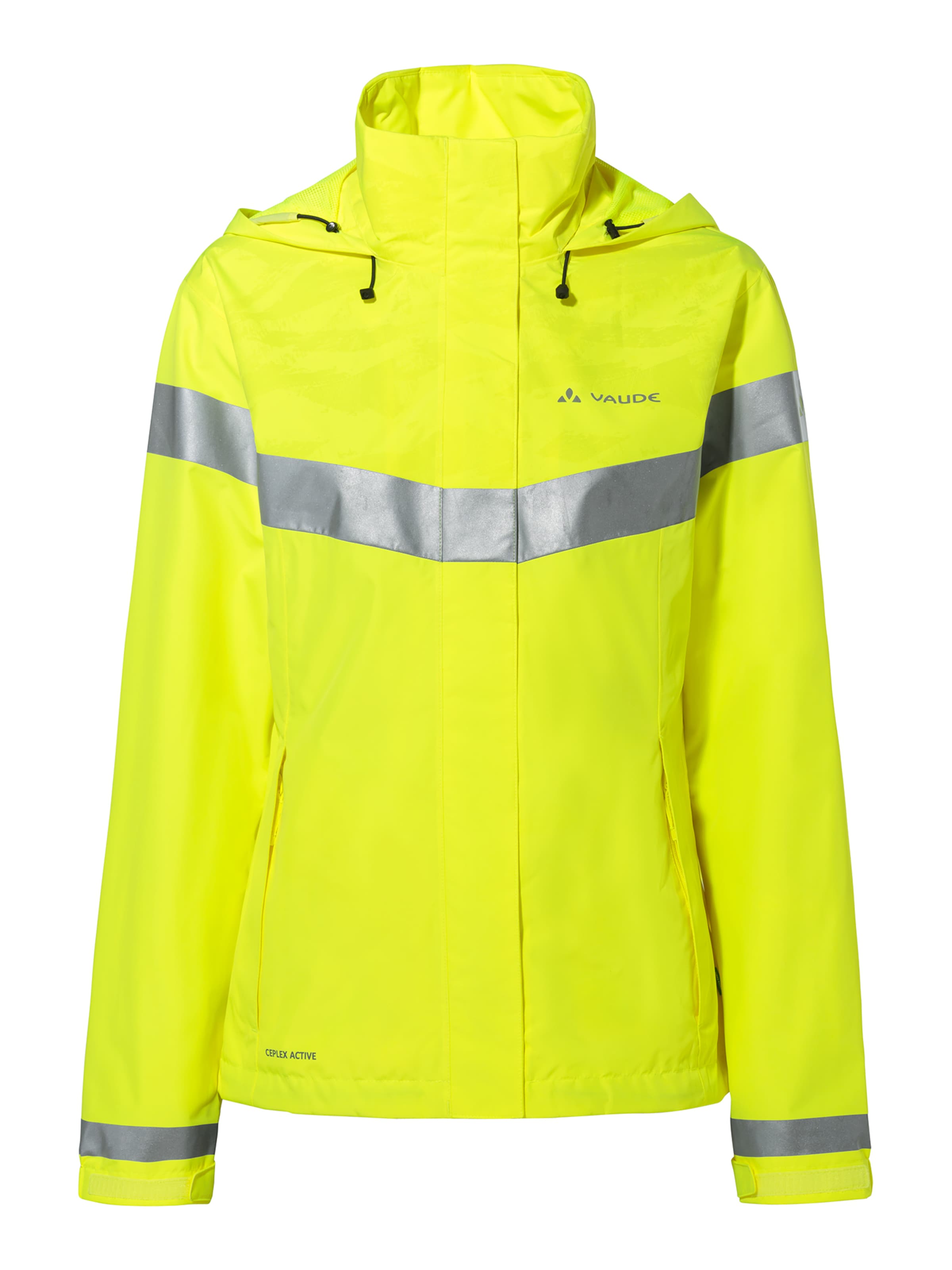 VAUDE Sportjas 'Luminum' in Geel: voorkant