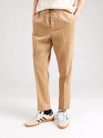 SCOTCH & SODA Tapered Παντελόνι σε μπεζ: μπροστά