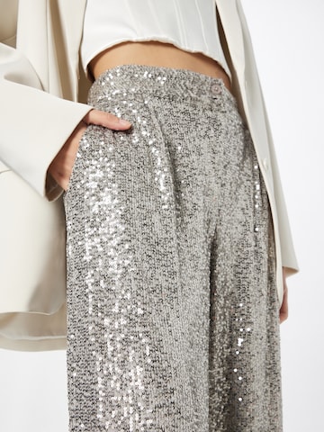 River Island Wide Leg Bukse i grå