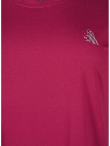 Active by Zizzi Sportshirt 'Abasic' in Pink