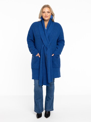 YOEK Knit cardigan in Blue