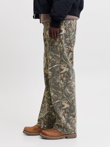 JACK & JONES Baggy Jeans 'JPSTAlex Antonio' in Green