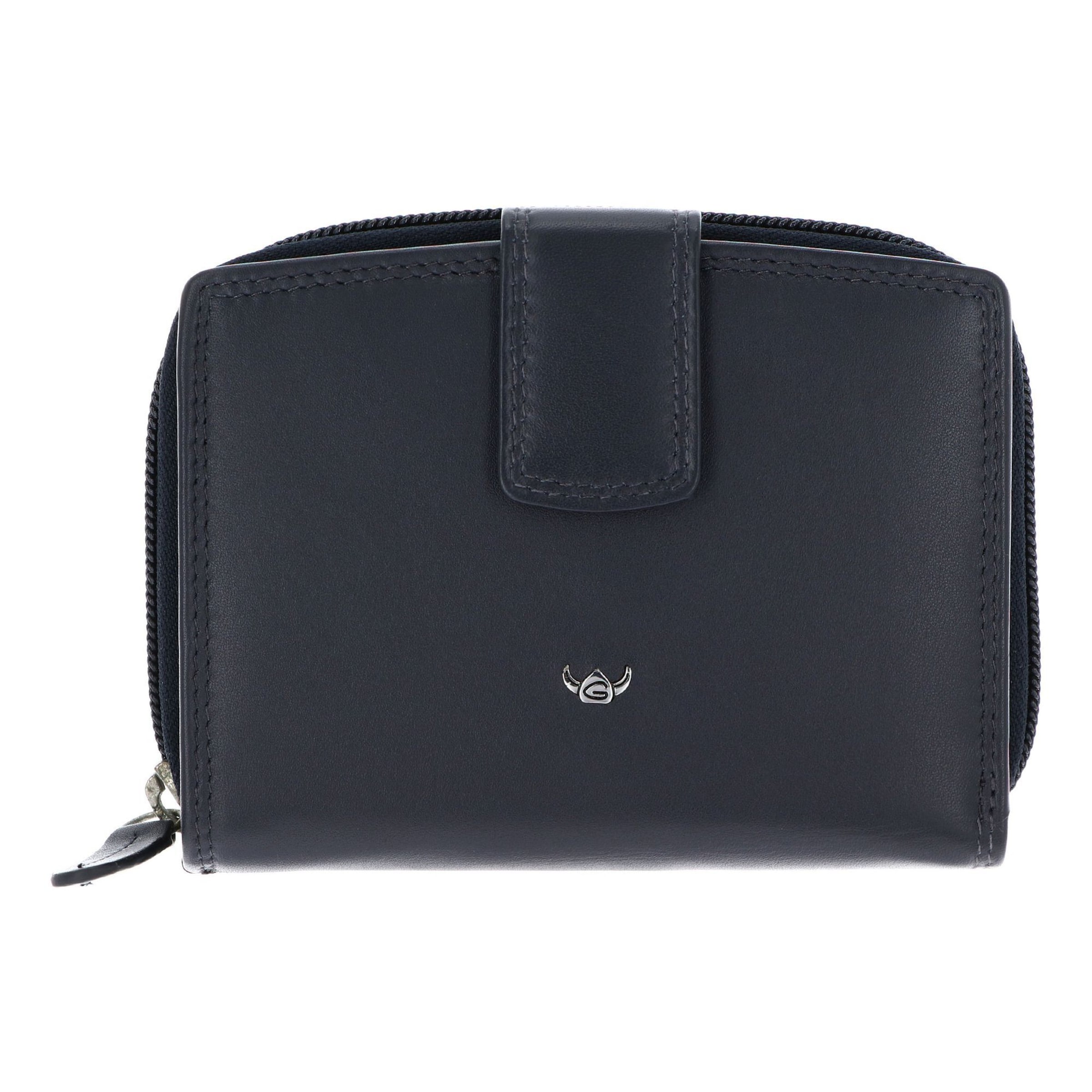 Porte-monnaies 'Polo' GOLDEN HEAD en bleu : devant