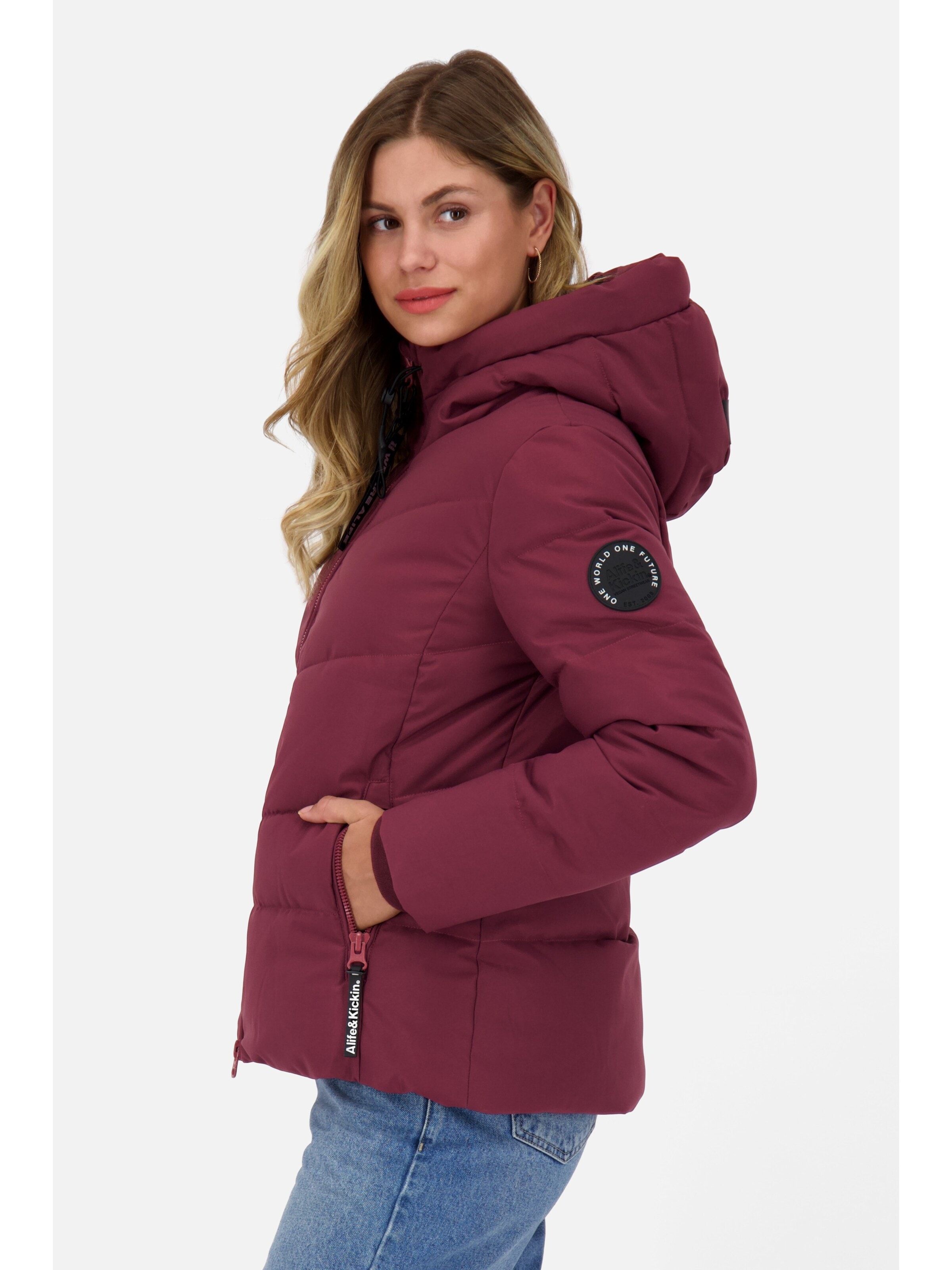 alife & kickin Winterjacke 'Michaela'‌‌‌‌‌‌ in Rot