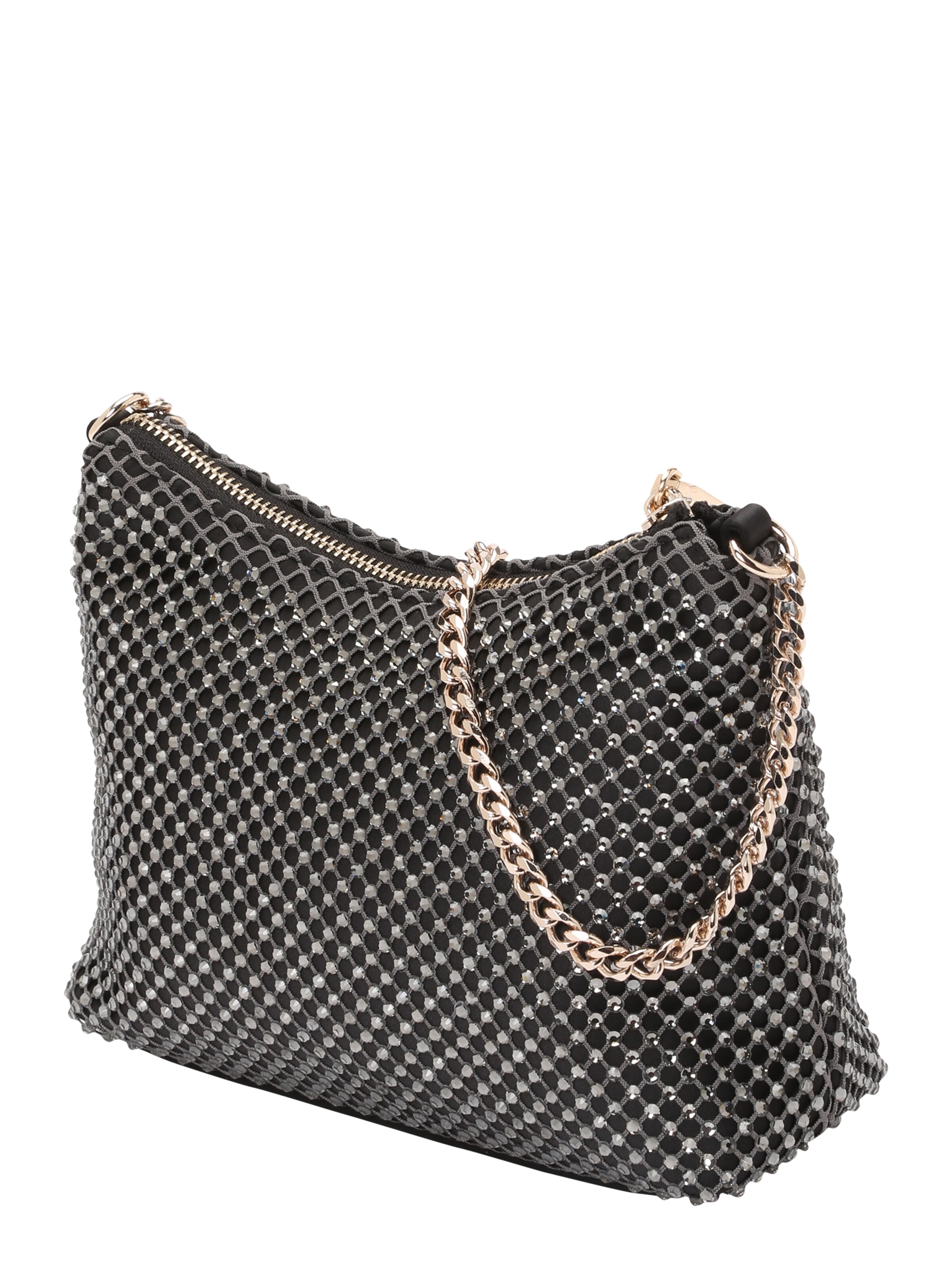 GUESS Torba za čez ramo 'Zalina' | siva barva