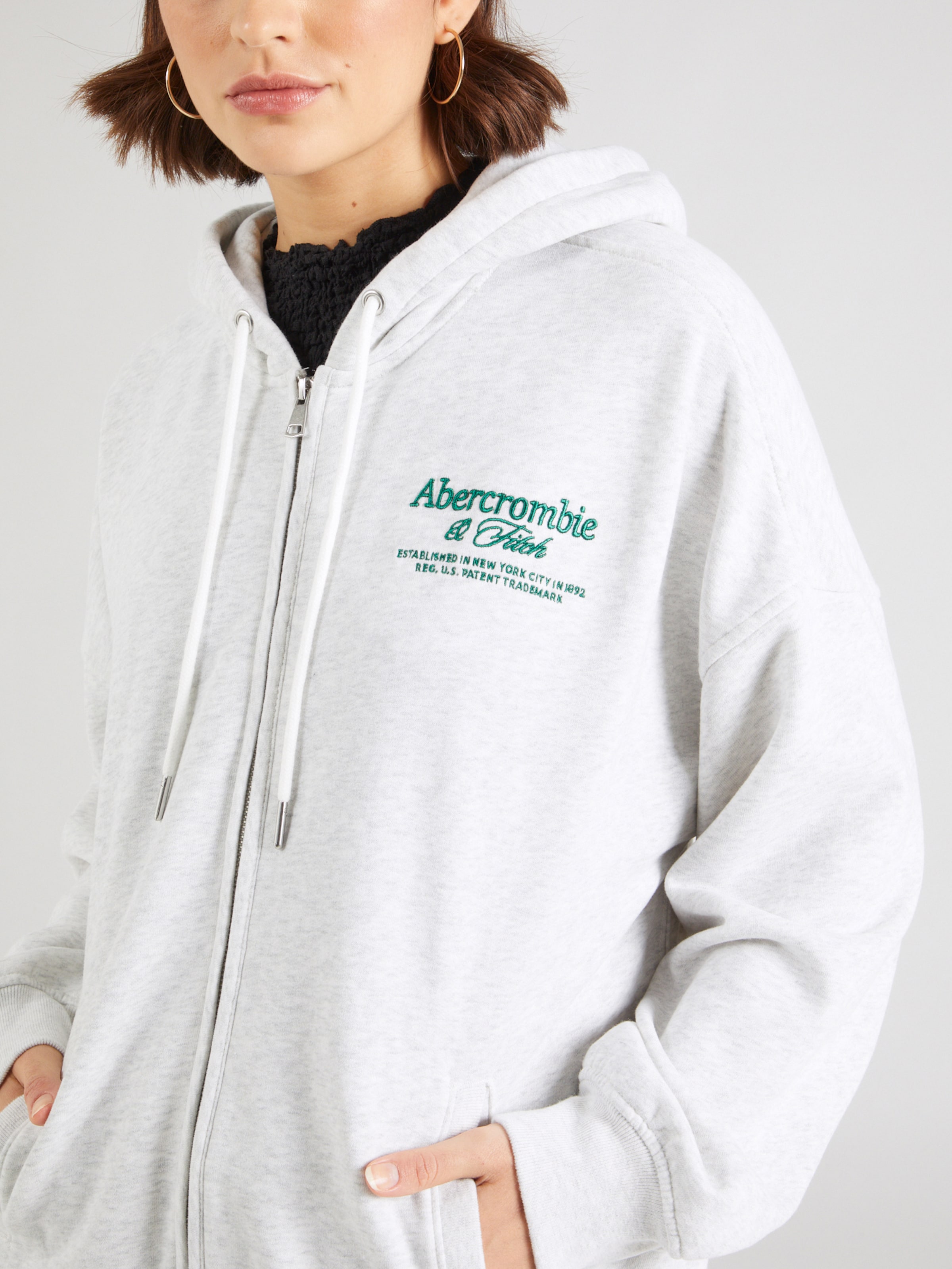 Abercrombie womens zip up hoodie hotsell
