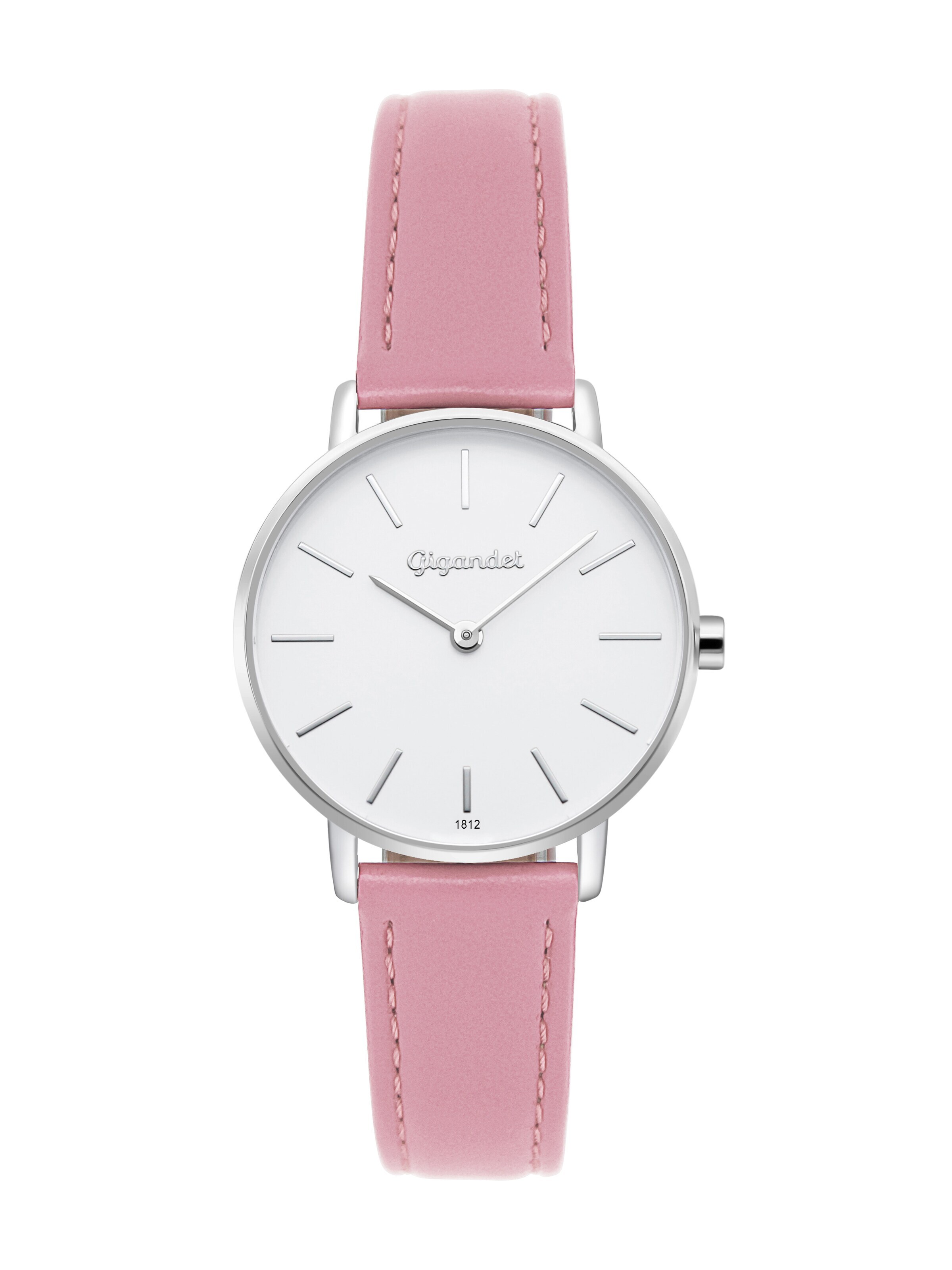 Gigandet Analog Watch 'MINIMALISM' in Silver: front