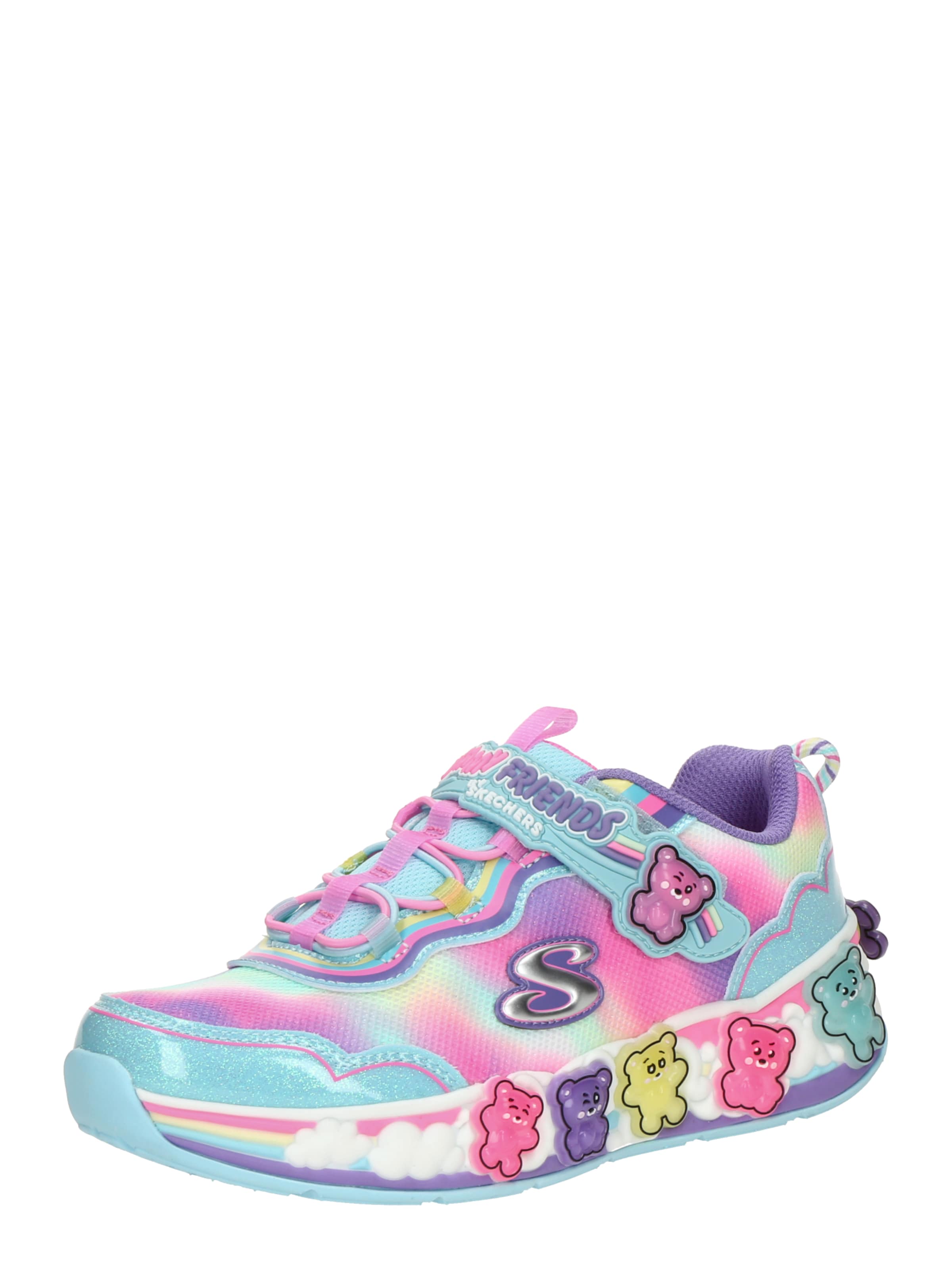 SKECHERS Superge 'GUMMY FRIENDS' | modra barva: sprednja stran