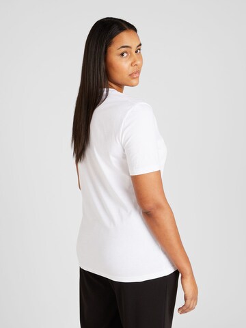 T-shirt Calvin Klein Jeans Curve en blanc