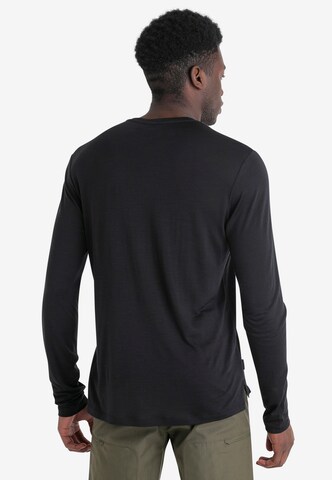 ICEBREAKER Performance Shirt 'Sphere III' in Black