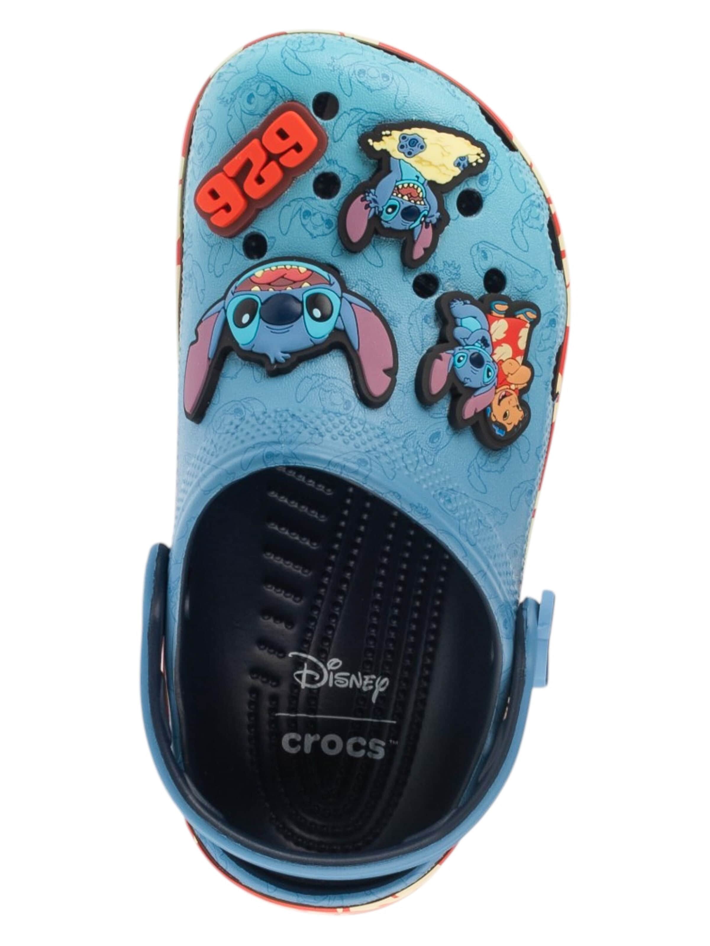 Crocs Sandalen 'Classic Stitch Clog K' in Blauw