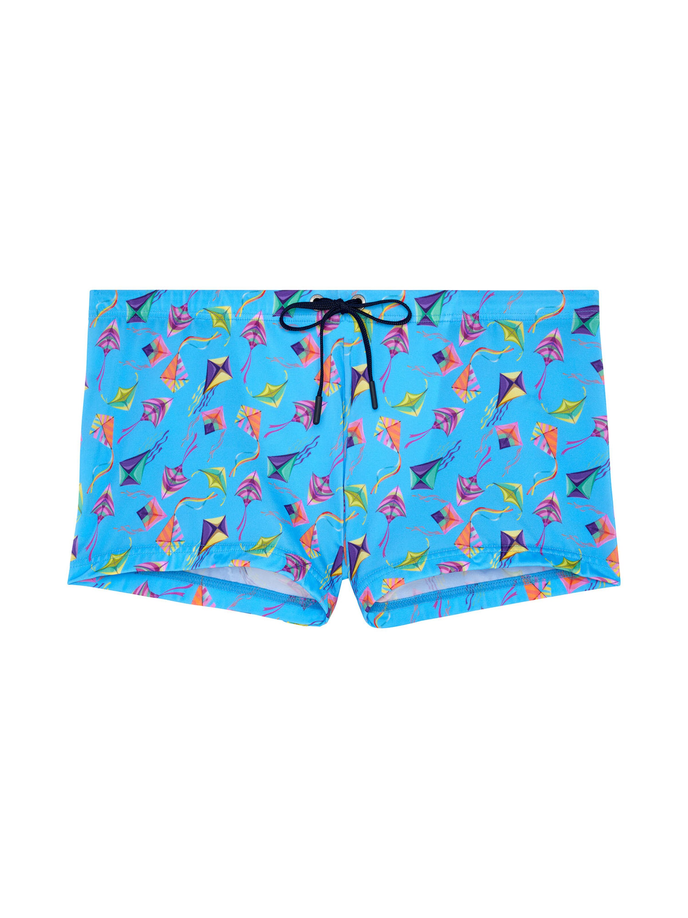 Shorts de bain ' Swim Shorts Lido ' HOM en bleu : devant