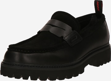juoda HUGO Loaferai 'Draven': priekis