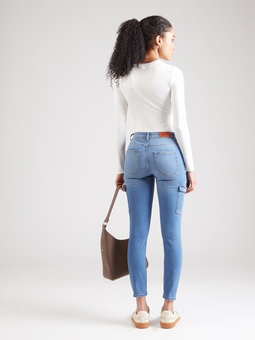 ONLY - Skinny Pantalón vaquero cargo 'ONLRush' en azul
