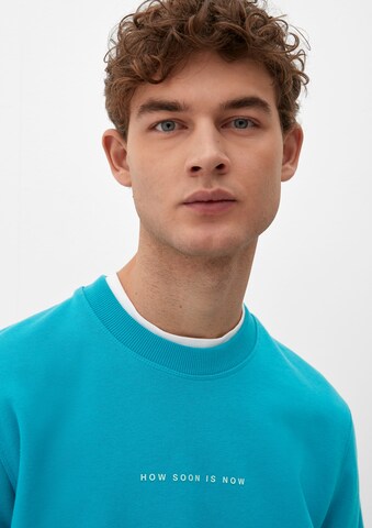 Sweat-shirt s.Oliver en bleu