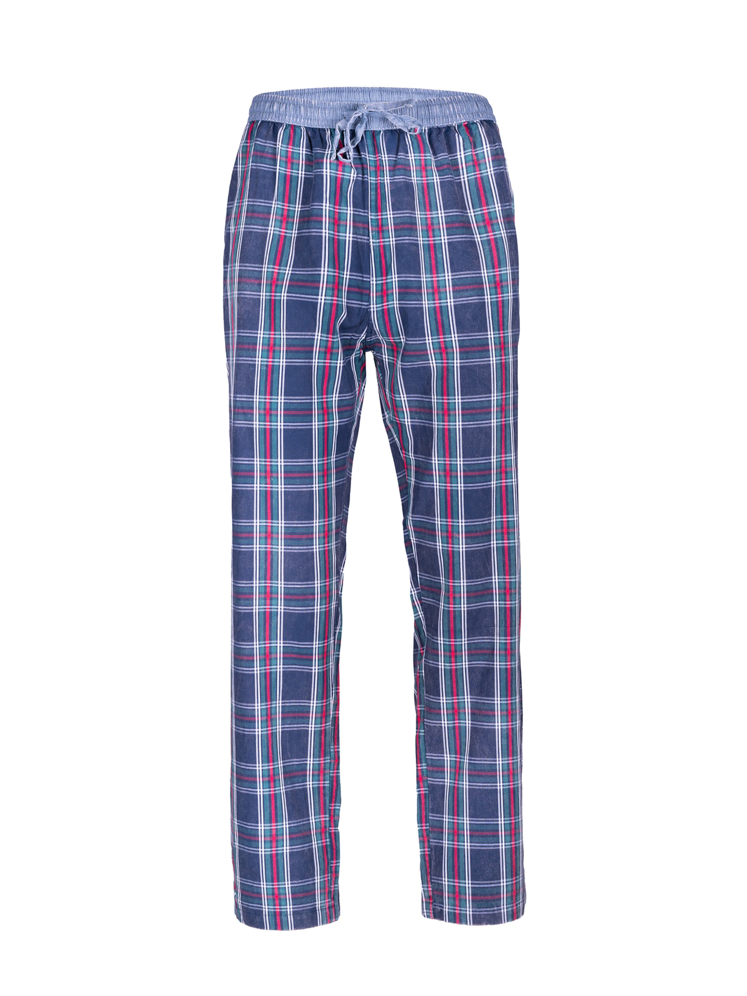 Luca David Pajama pants 'Olden Glory ' in Blue: front