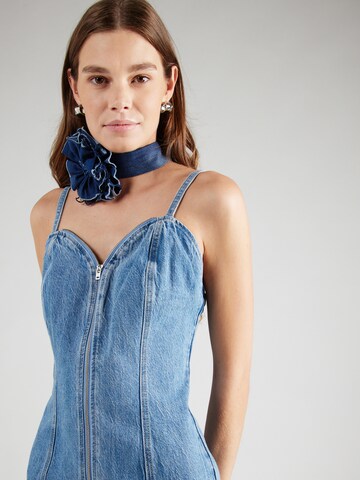 GUESS - Vestido 'RAYE' em azul