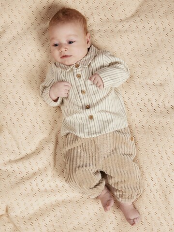 Lil'Atelier - Pijama entero/body en blanco: frente