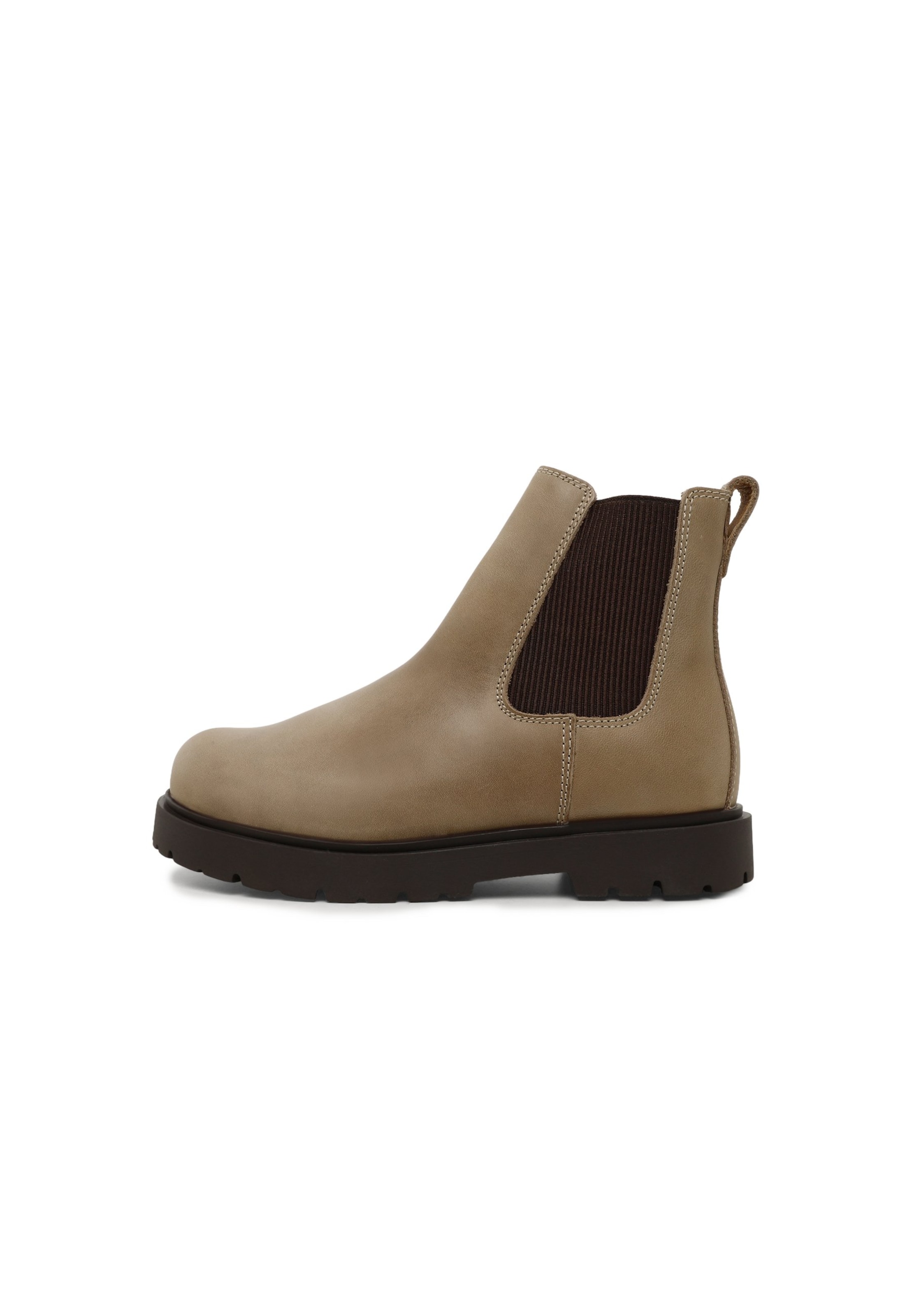 BIRKENSTOCK - Botas Chelsea 'Highwood' en marrón: frente