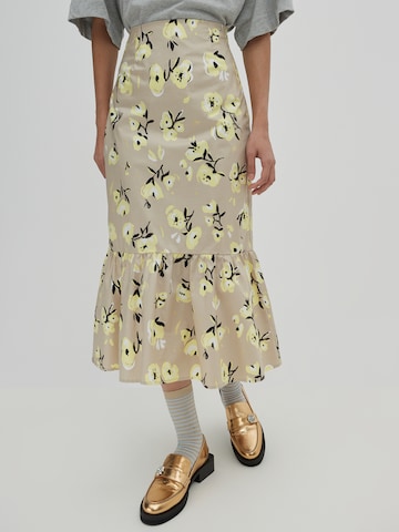 EDITED Skirt 'Bonnie' in Beige: front