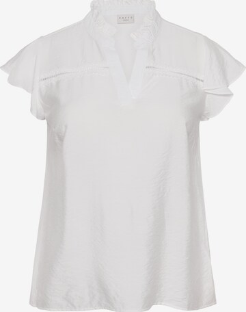 KAFFE CURVE Bluse 'KCronja' i hvid: forside