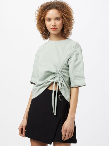 Gina Tricot Shirt 'Arna' in Grijs: voorkant