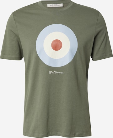 Ben Sherman Футболка в Зеленый: спереди