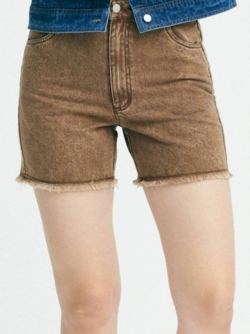 Résumé Regular Shorts ' BentlyRS ' in Braun: Vorderseite