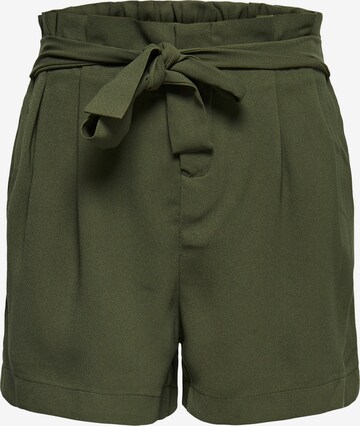 ONLY Pleat-front trousers 'New Florence' in Green: front