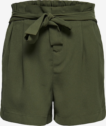 ONLY - regular Pantalón plisado 'New Florence' en verde: frente