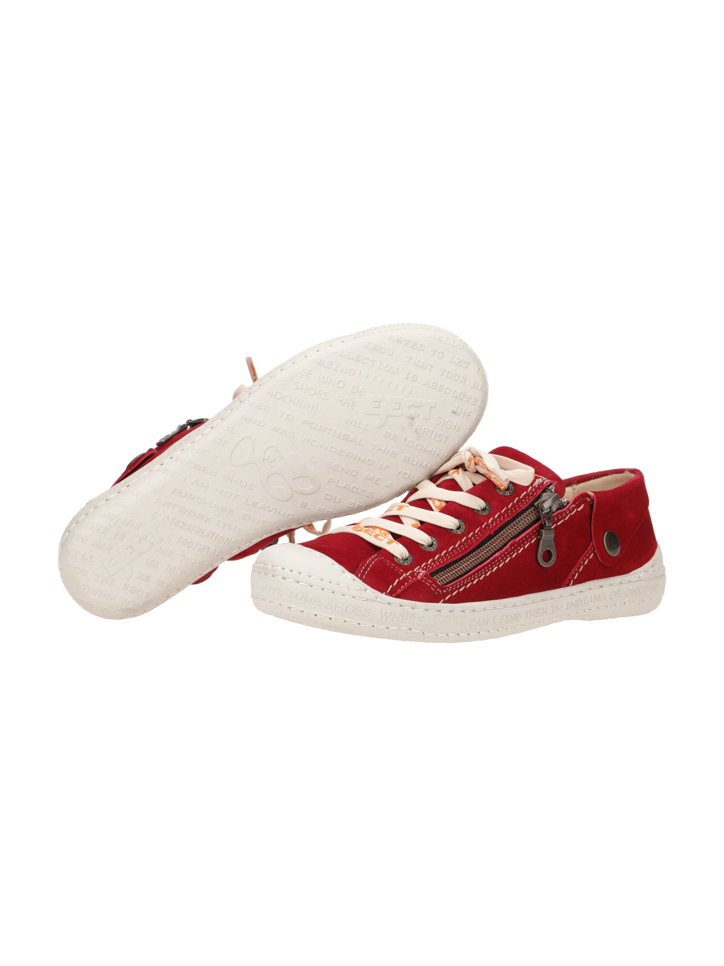 EJECT Lace-up shoe in Red
