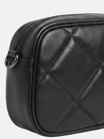 Borsa a tracolla 'Borsa a Tracolla Sauvage Leather Quilted Virginia Rhinè' di Virginia Rhinè in nero