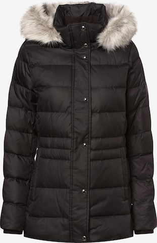 TOMMY HILFIGER Winterjas 'Tyra' in Zwart: voorkant