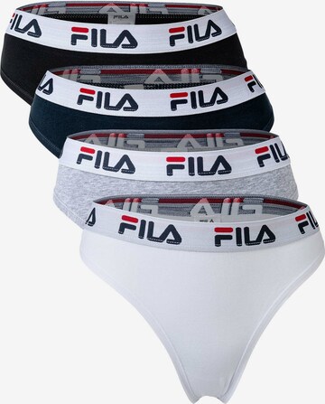 FILA Slip in Blauw: voorkant