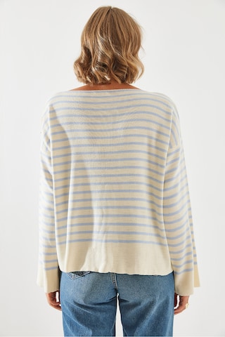Pull-over Bianco Lucci en beige