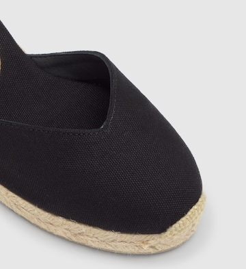 Castañer Espadrilky 'Chiara' - Čierna
