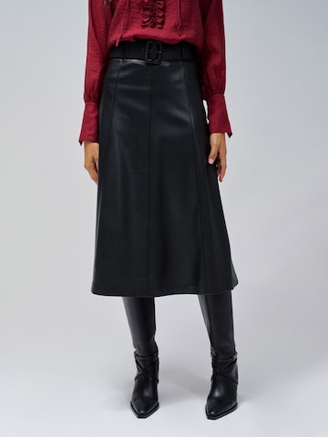 Salsa Jeans Rok in Zwart: voorkant
