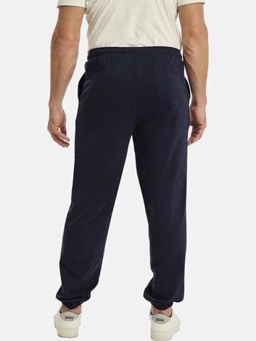 Jan Vanderstorm Tapered Sportbroek ' Thibor ' in Blauw