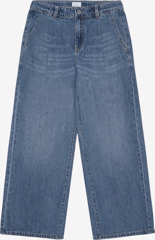 GRUNT Flared Jeans 'Jeans von GRUNT GRPlaty Pleat' in Blau: Vorderseite