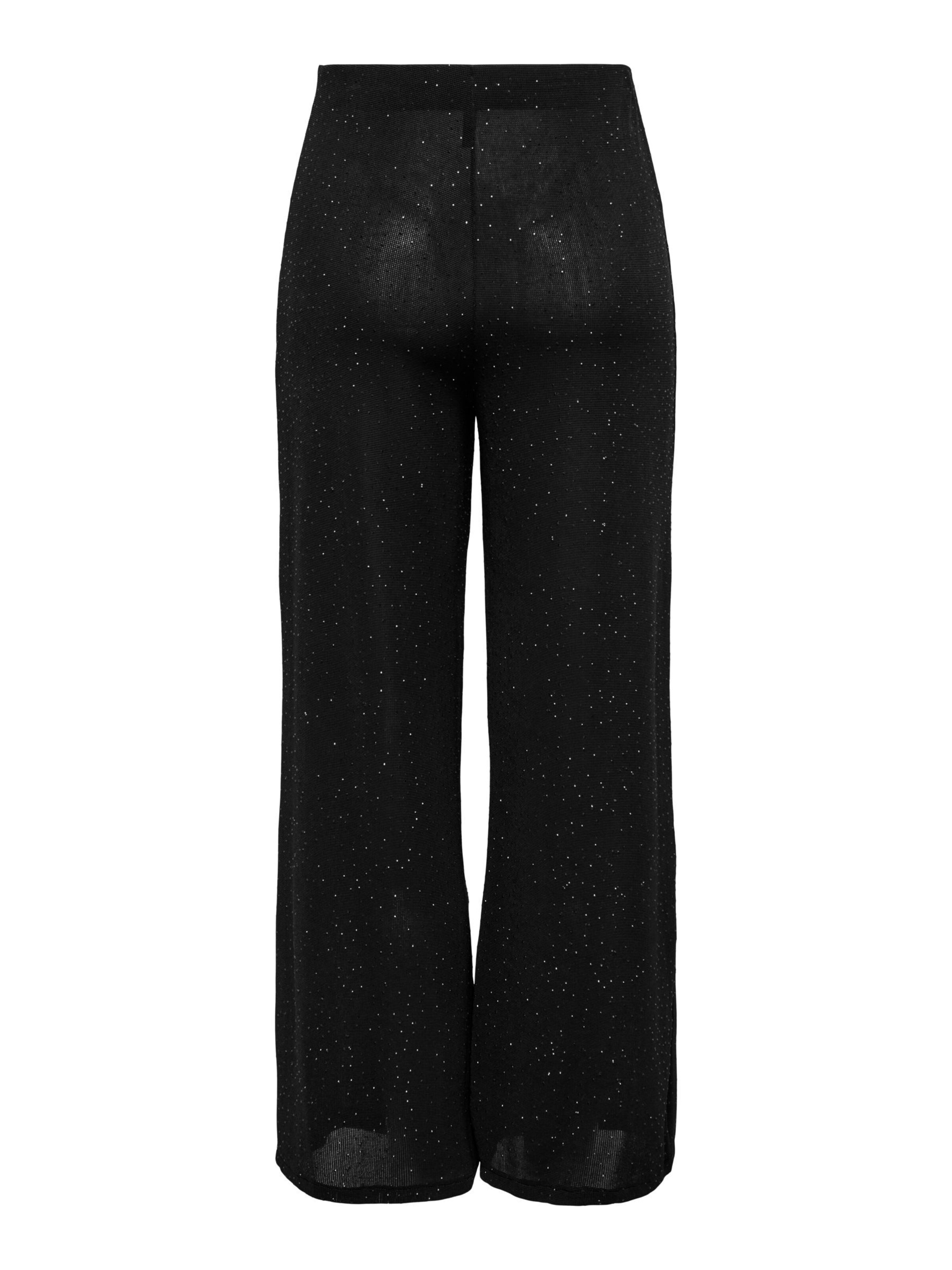 ONLY Wide leg Broek 'ONLJuliane' in Zwart