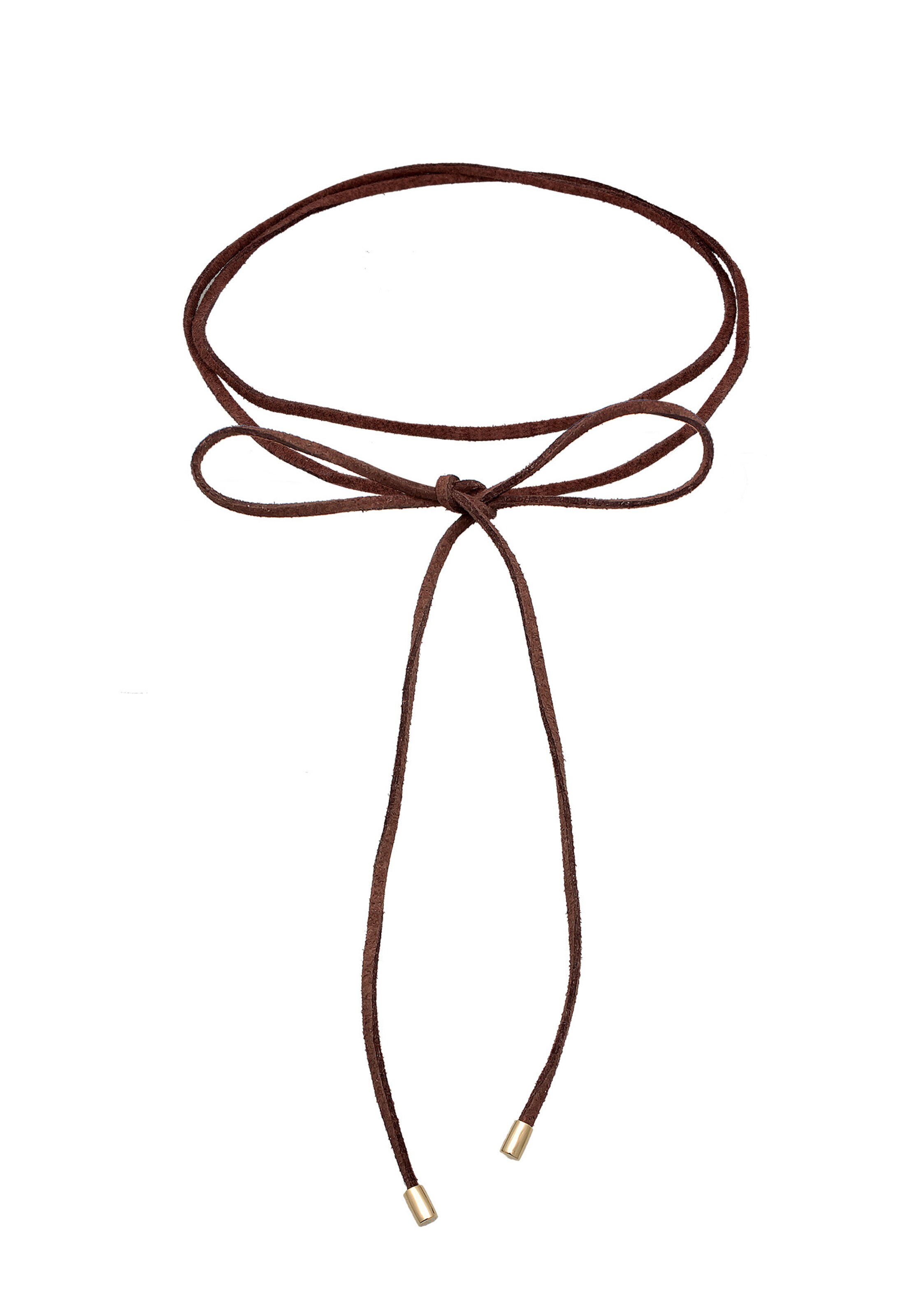 ELLI Retiazka 'Schleife' - Hnedá: predná strana