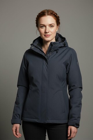KILLTEC Outdoor Jacket in Blue: front