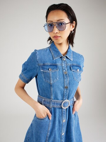 Liu Jo Sukienka koszulowa w kolorze niebieski