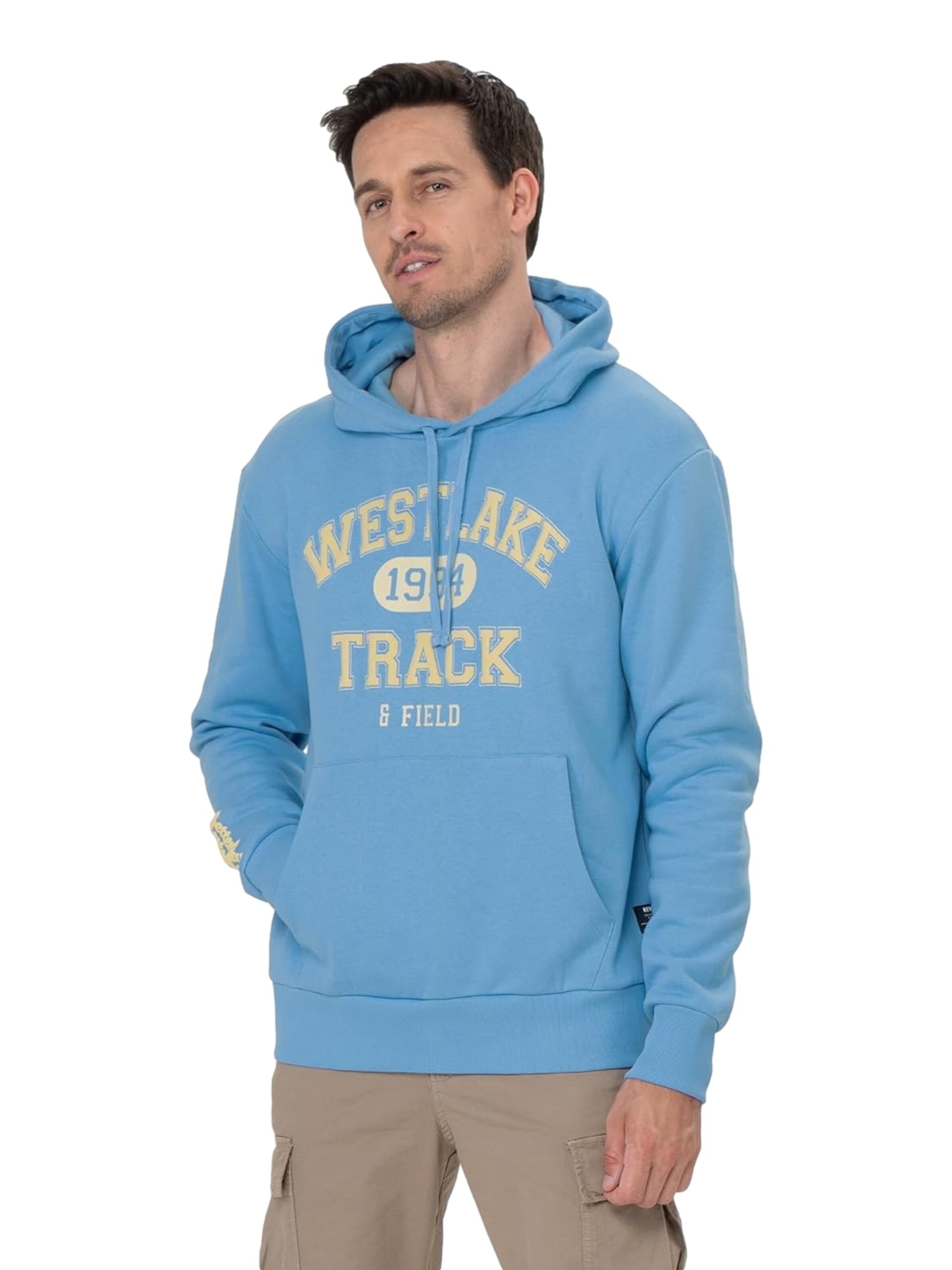 Key Largo Pullover 'West Lake' i blå: forside