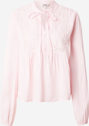 ONLY Pusero 'ONLLENNYO' värissä roosa / valkoinen, Tuotenäkymä