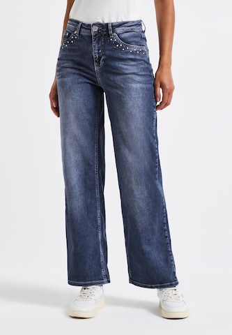 STREET ONE Loose fit Jeans in Blue: front