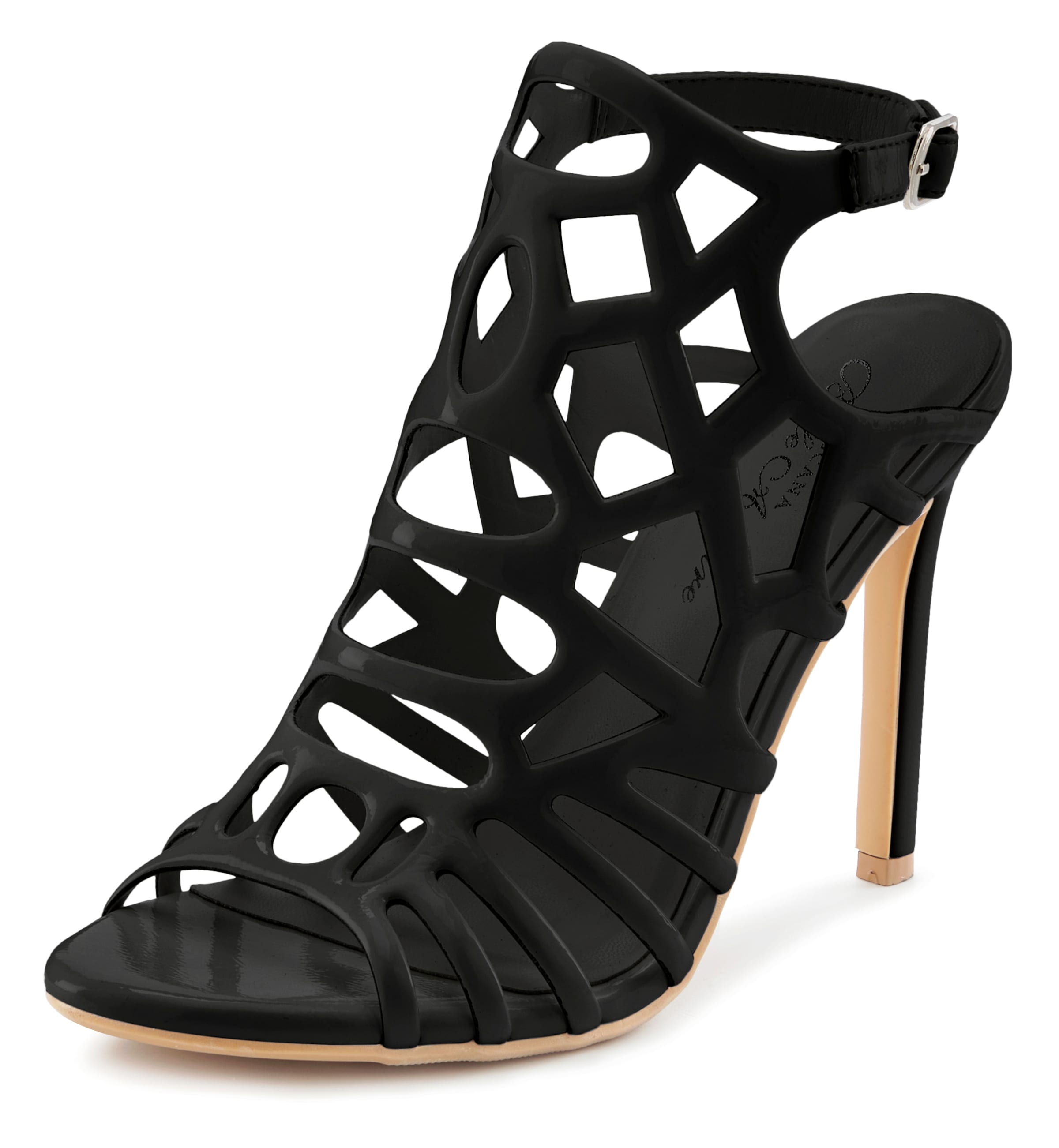 LASCANA Belle Affaire Sandals in Black: front